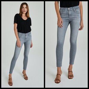 💕AG💕 The Farrah Skinny High-Rise Ankle Jeans ~ Gray Pearl 32 NWOT